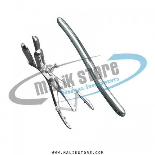 Hegar uterine dilator, 13-14, mathieu